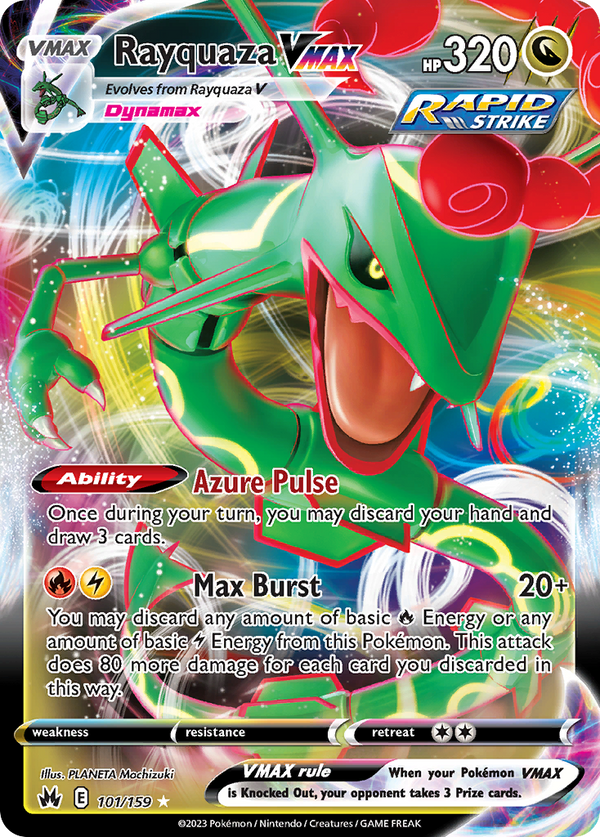 Rayquaza VMAX - Crown Zenith SET-101