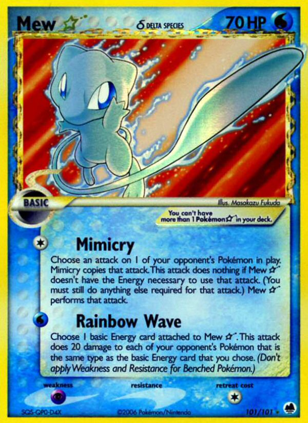 Mew?? - Dragon Frontiers SET-101
