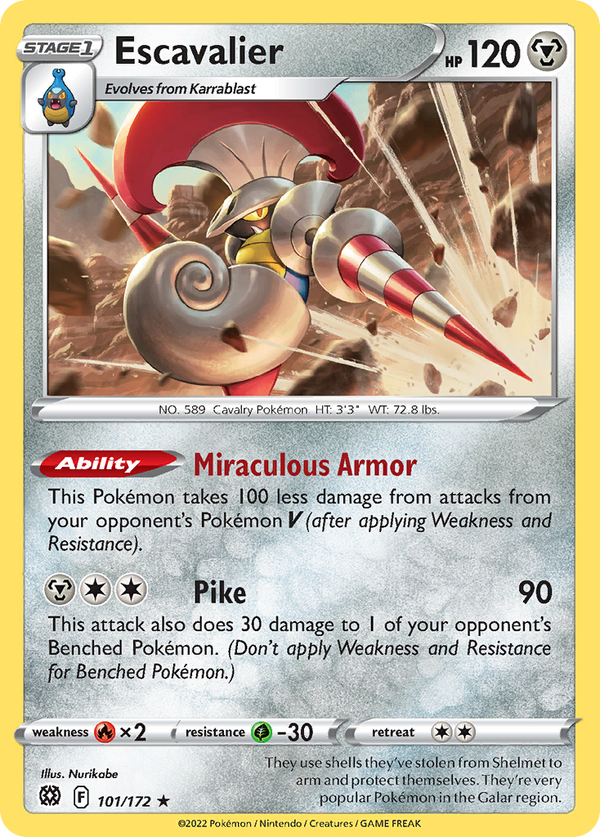 Escavalier - Brilliant Stars SET-101