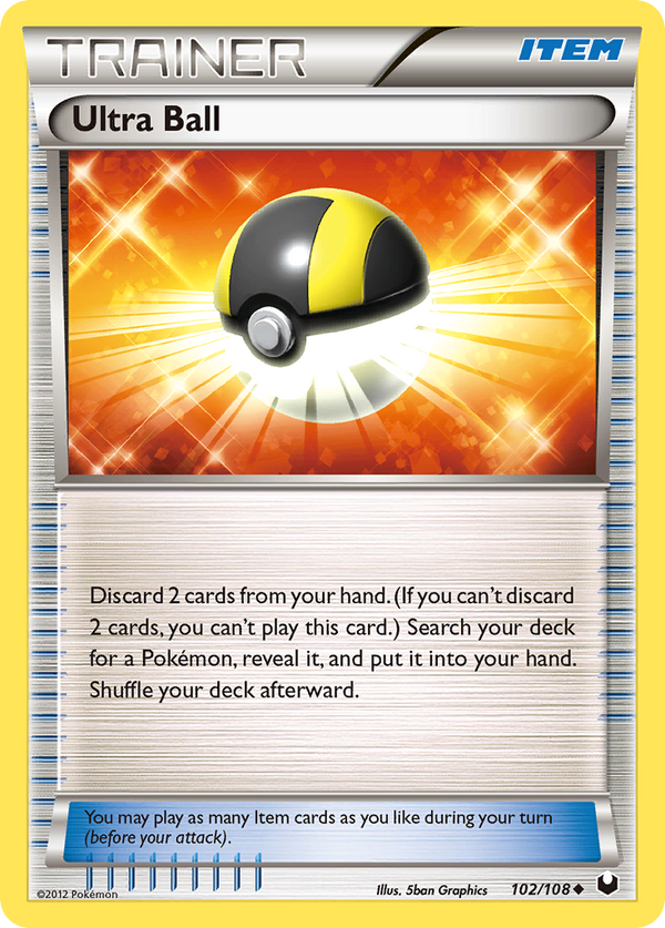 Ultra Ball - Dark Explorers SET-102