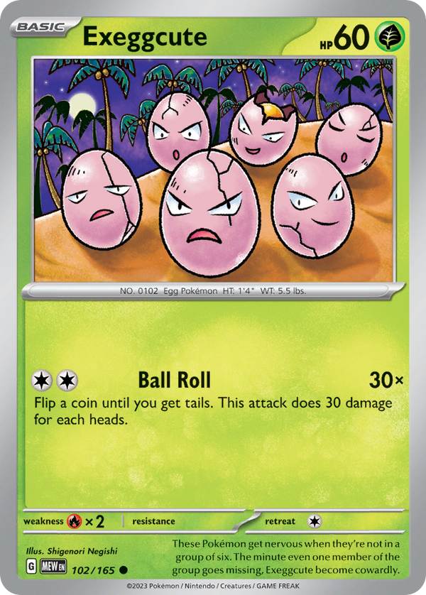 Exeggcute - 151 SET-102