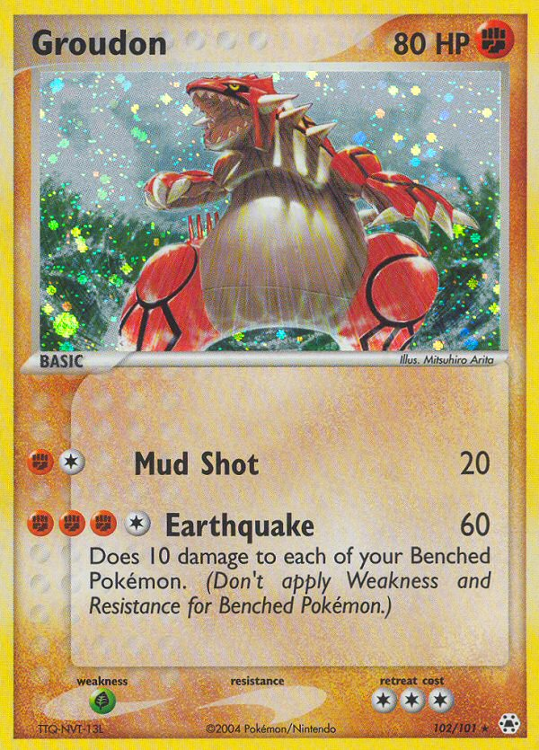 Groudon - Hidden Legends SET-102