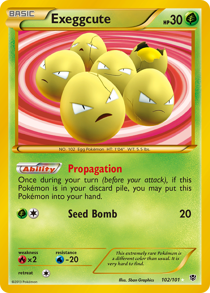 Exeggcute - Plasma Blast SET-102