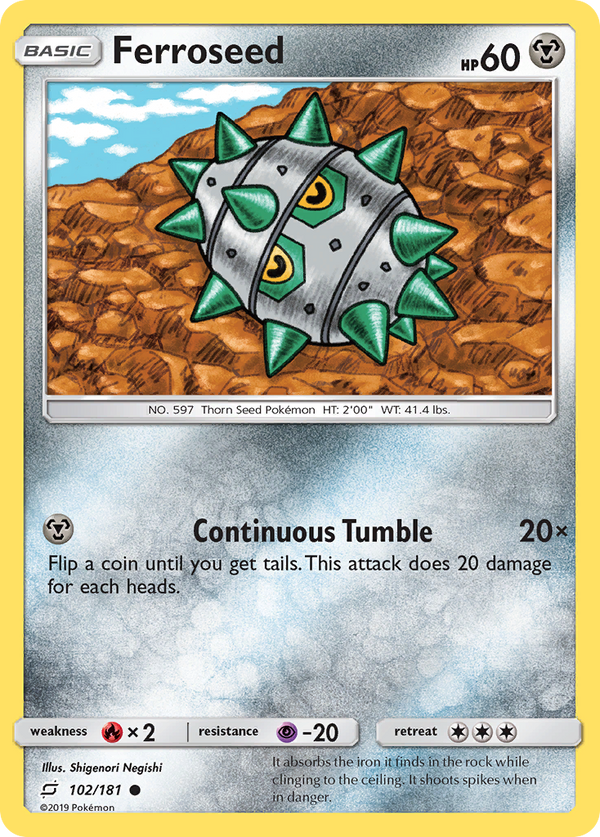 Ferroseed - Team Up SET-102