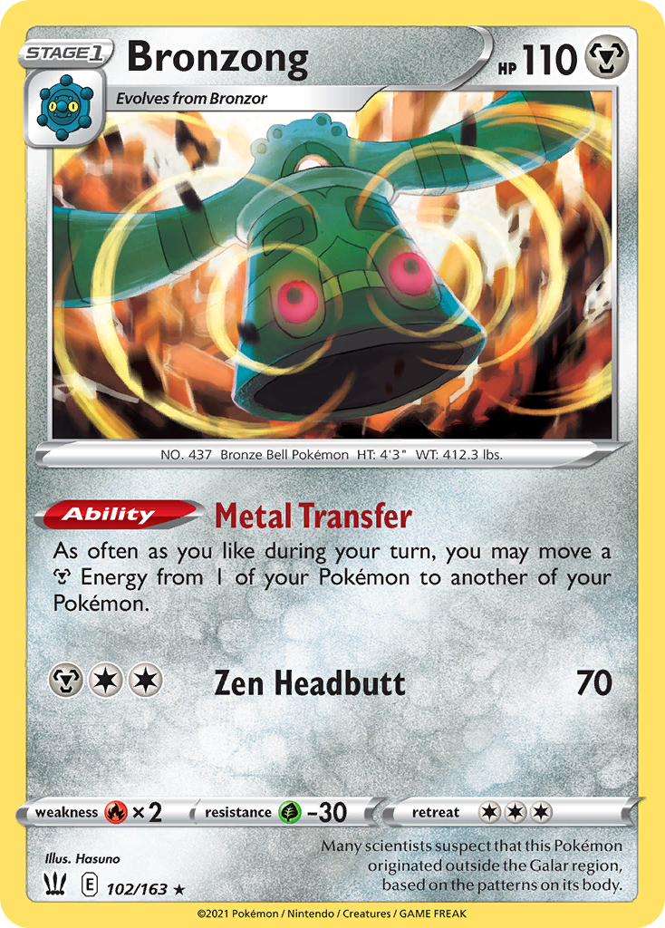 Bronzong - Battle Styles SET-102