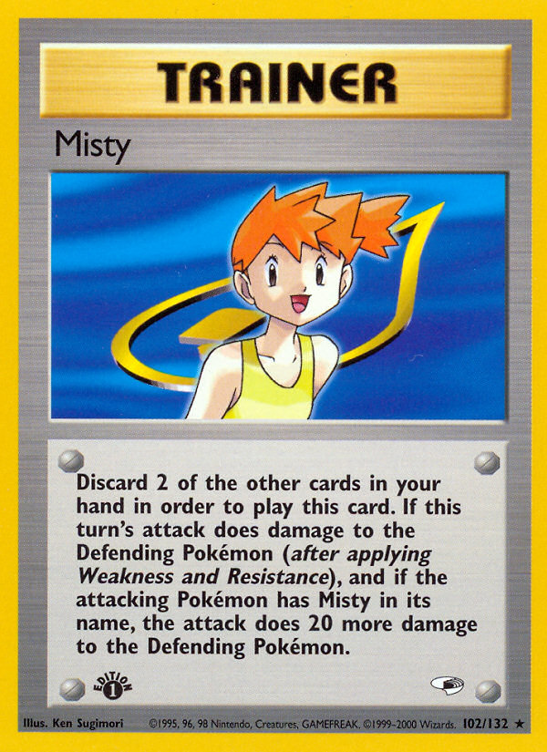 Misty - Gym Heroes SET-102