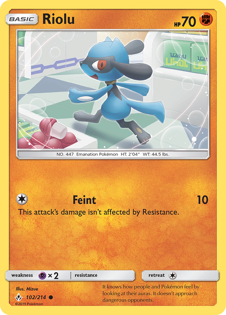 Riolu - Unbroken Bonds SET-102