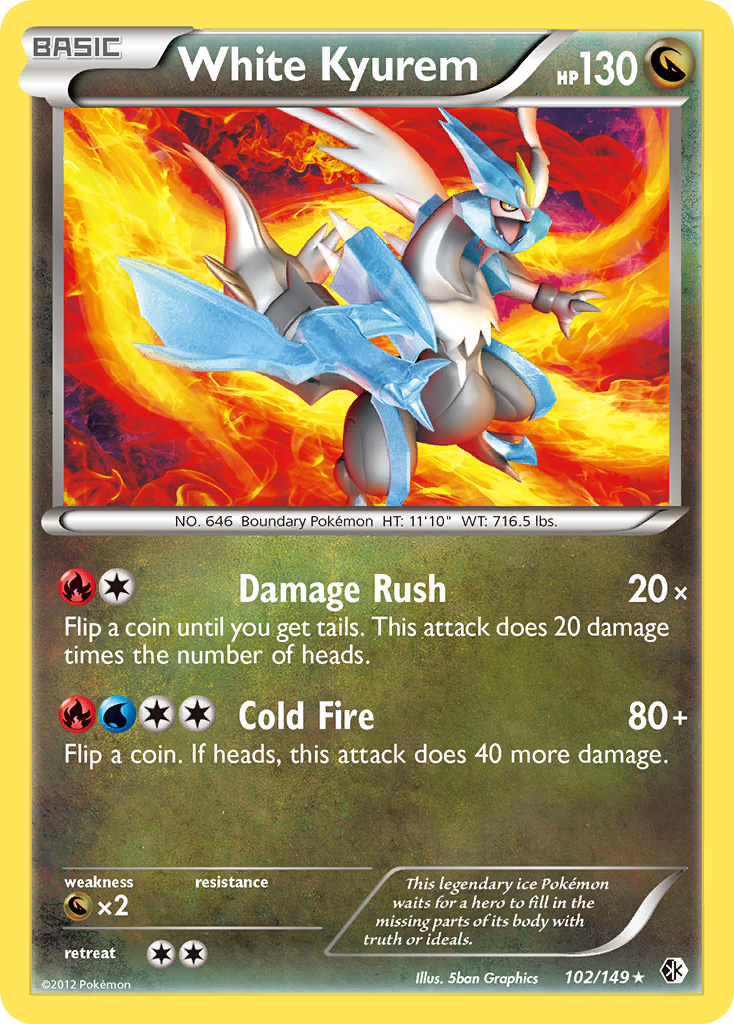 White Kyurem - Boundaries Crossed SET-102