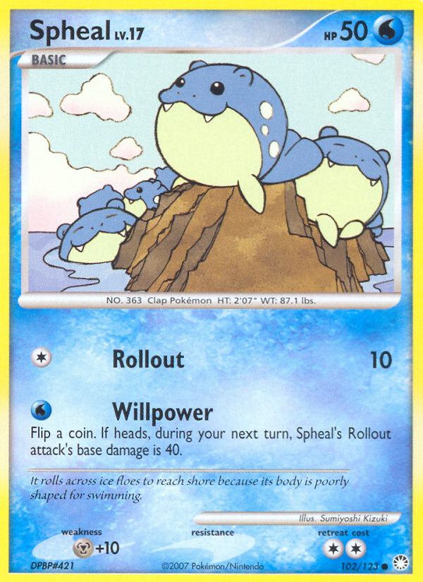 Spheal - Mysterious Treasures SET-102