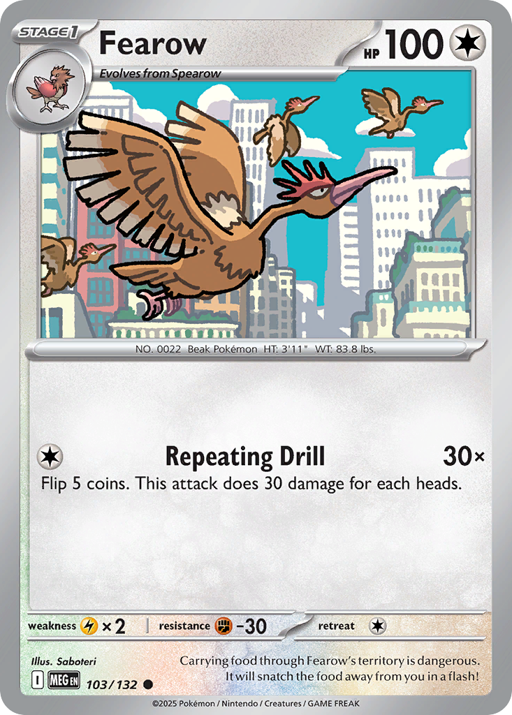 Fearow - Mega Evolution SET-103