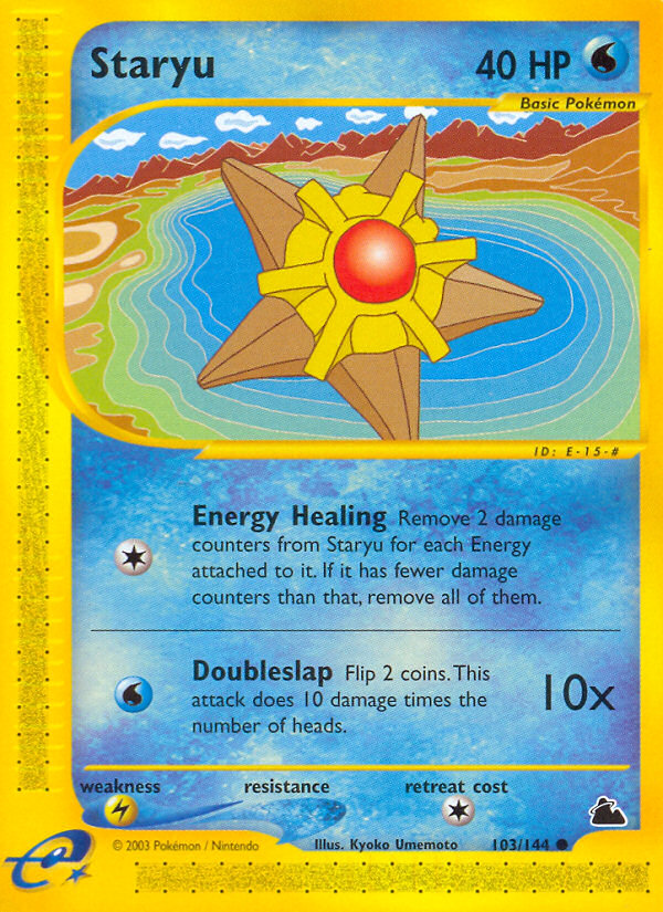 Staryu - Skyridge SET-103