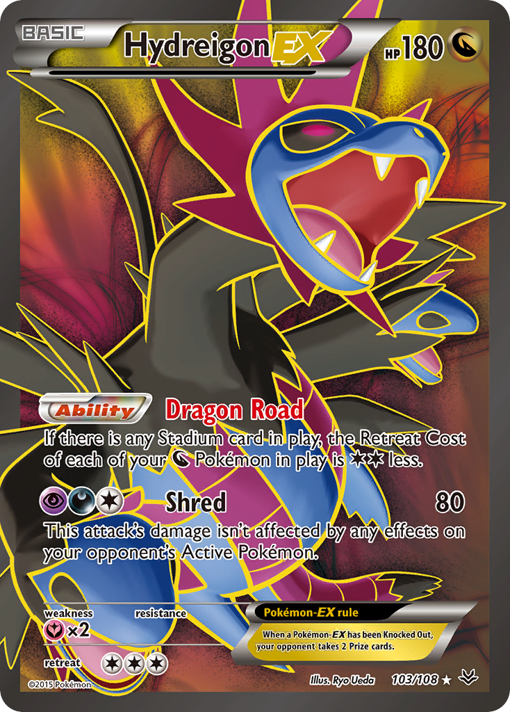 Hydreigon-EX - Roaring Skies SET-103