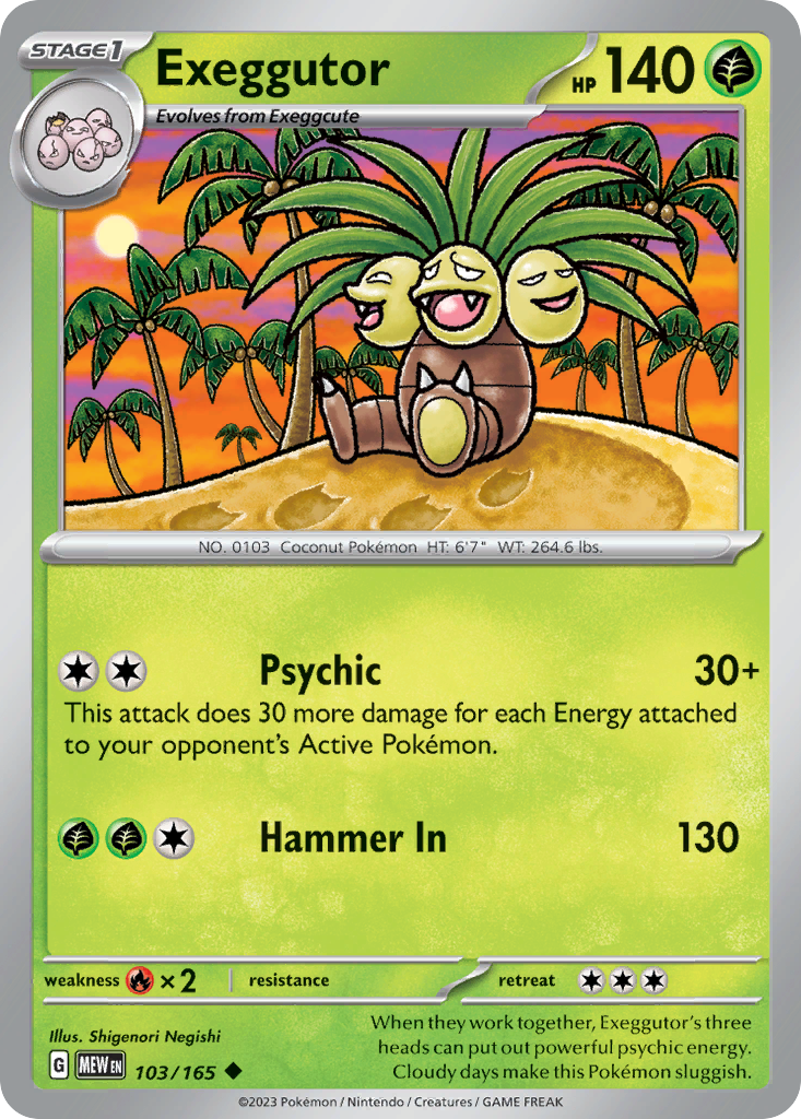 Exeggutor - 151 SET-103