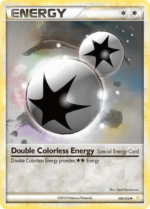 Double Colorless Energy - HeartGold & SoulSilver SET-103