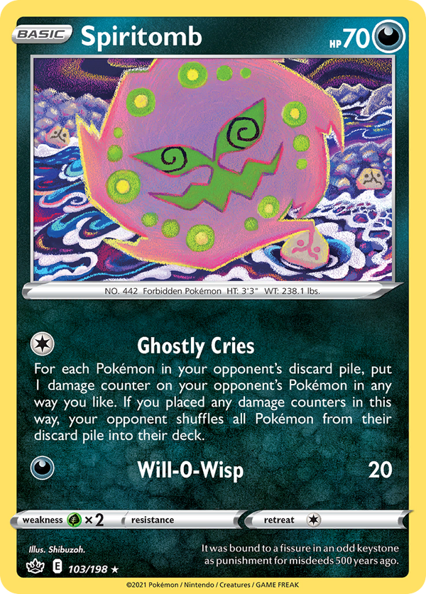 Spiritomb - Chilling Reign SET-103