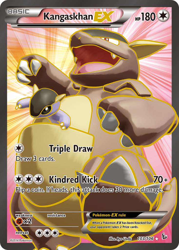 Kangaskhan-EX - Flashfire SET-103