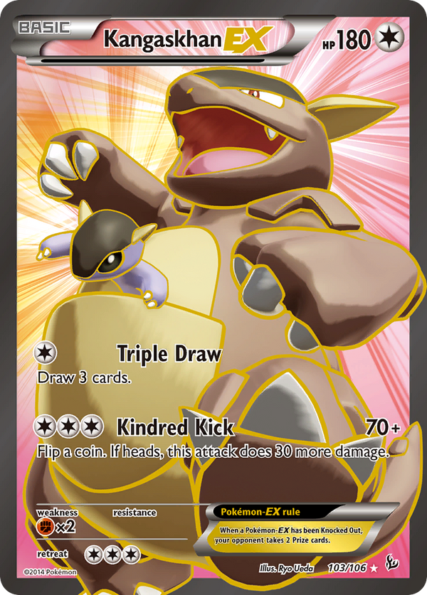 Kangaskhan-EX - Flashfire SET-103
