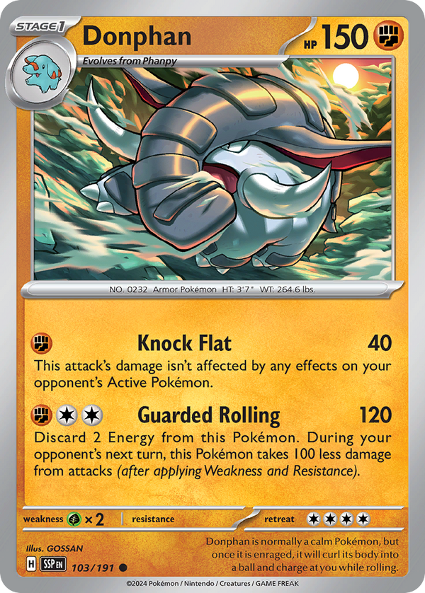 Donphan - Surging Sparks SET-103