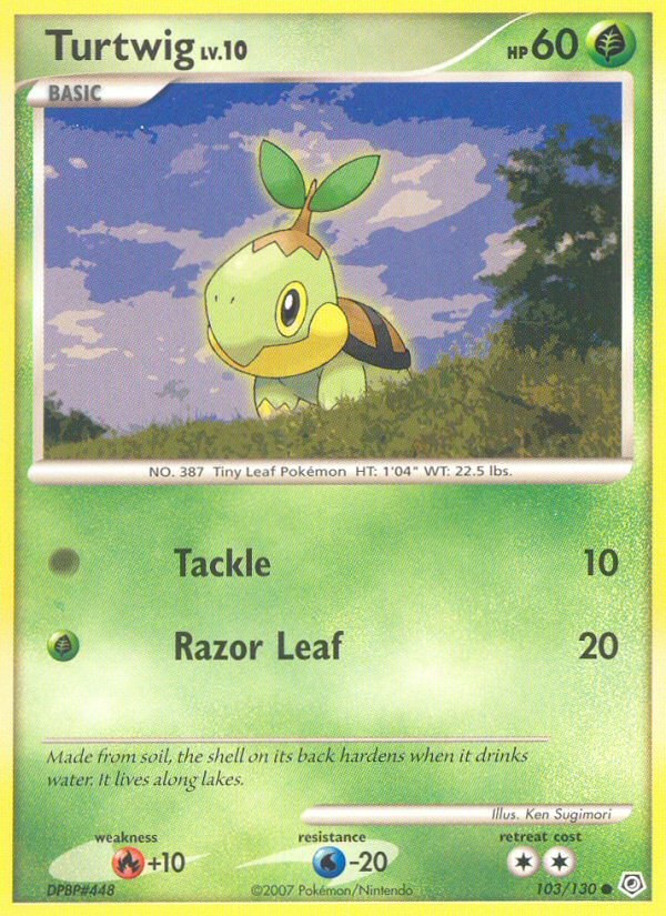 Turtwig - Diamond & Pearl SET-103