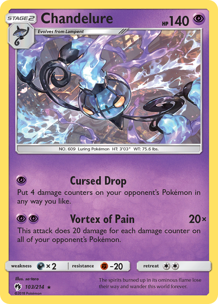 Chandelure - Lost Thunder SET-103