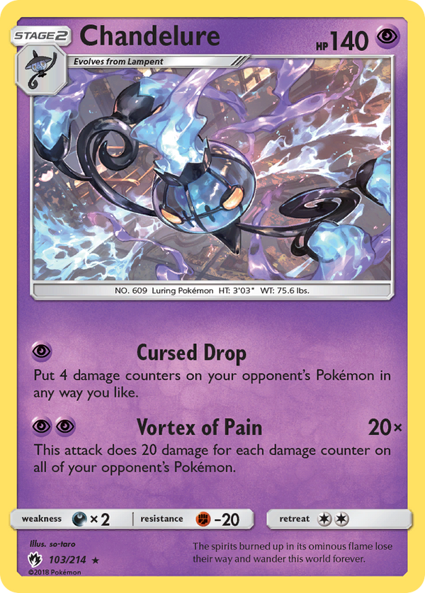 Chandelure - Lost Thunder SET-103