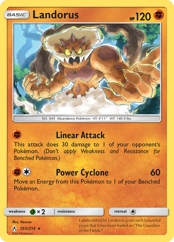 Landorus - Unbroken Bonds SET-103