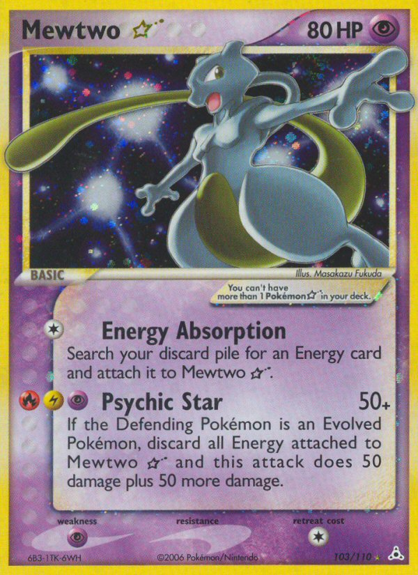 Mewtwo ? - Holon Phantoms SET-103