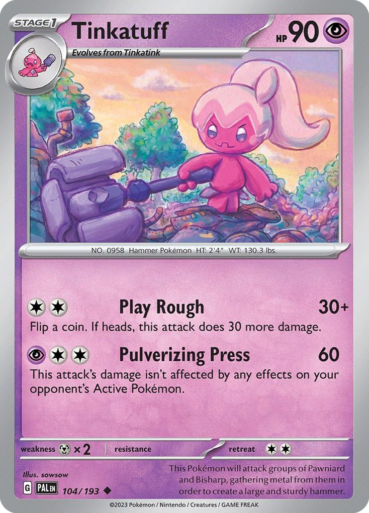 Tinkatuff - Paldea Evolved SET-104