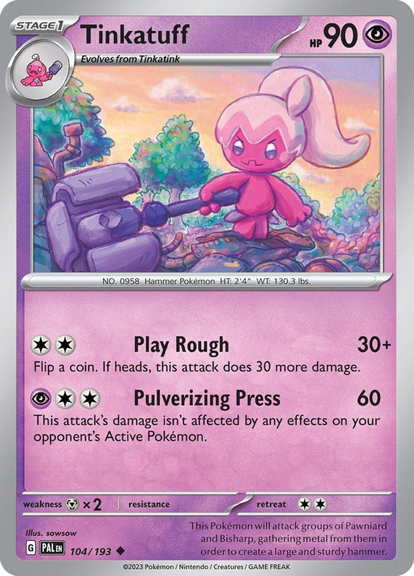 Tinkatuff - Paldea Evolved SET-104