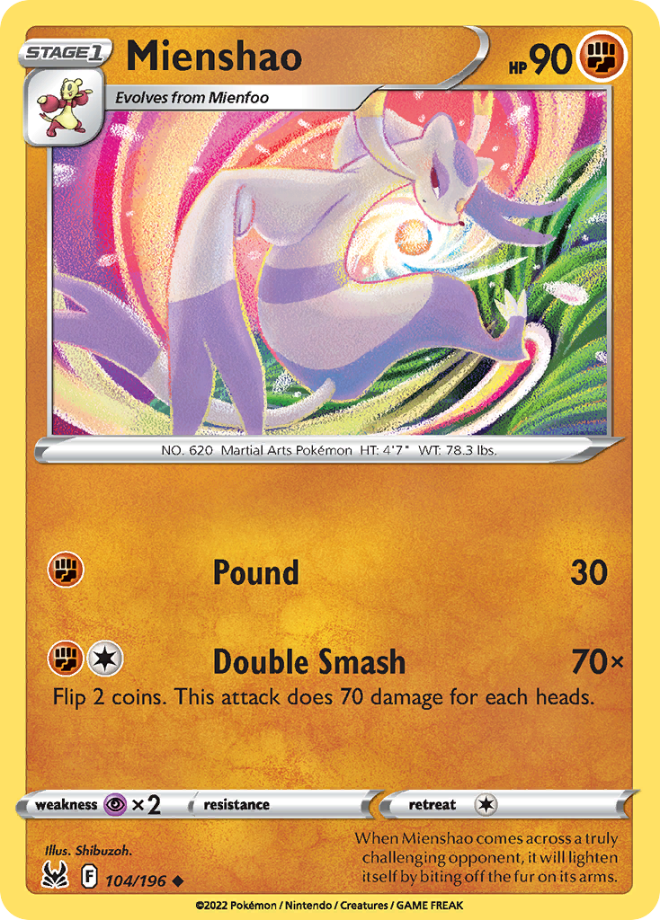 Mienshao - Lost Origin SET-104