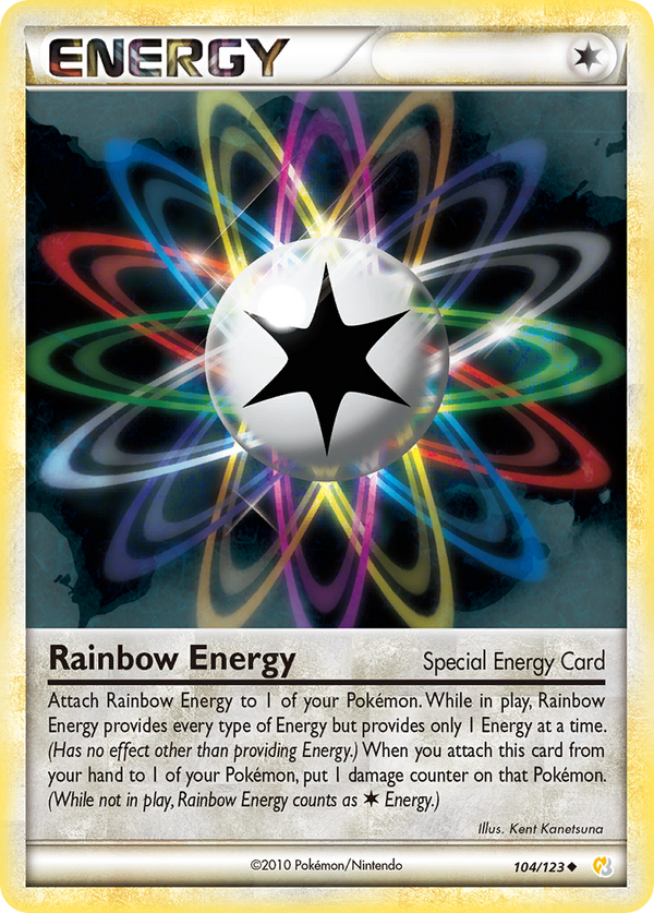 Rainbow Energy - HeartGold & SoulSilver SET-104