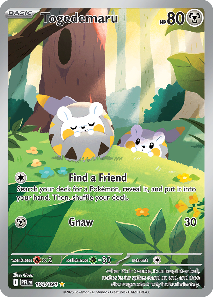 Togedemaru - Phantasmal Flames SET-104