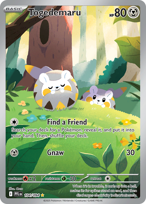 Togedemaru - Phantasmal Flames SET-104