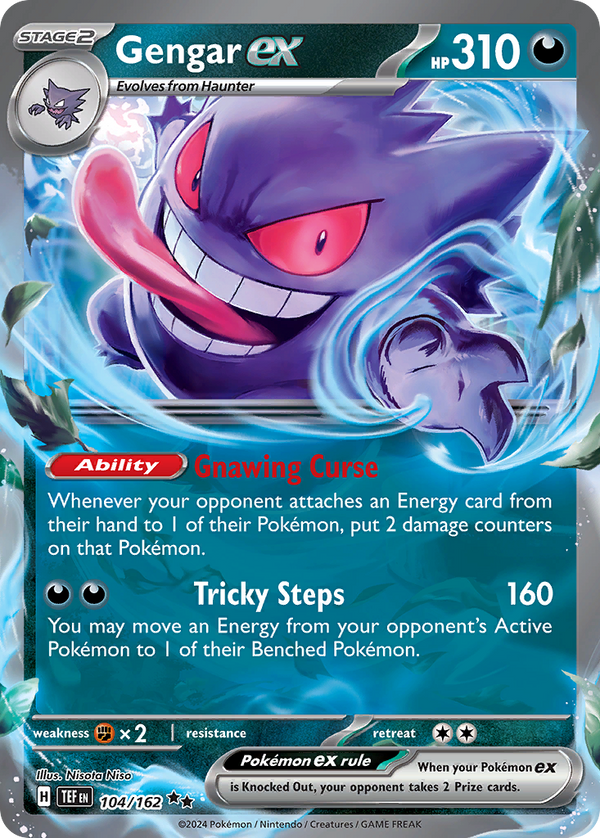 Gengar EX - Temporal Forces SET-104