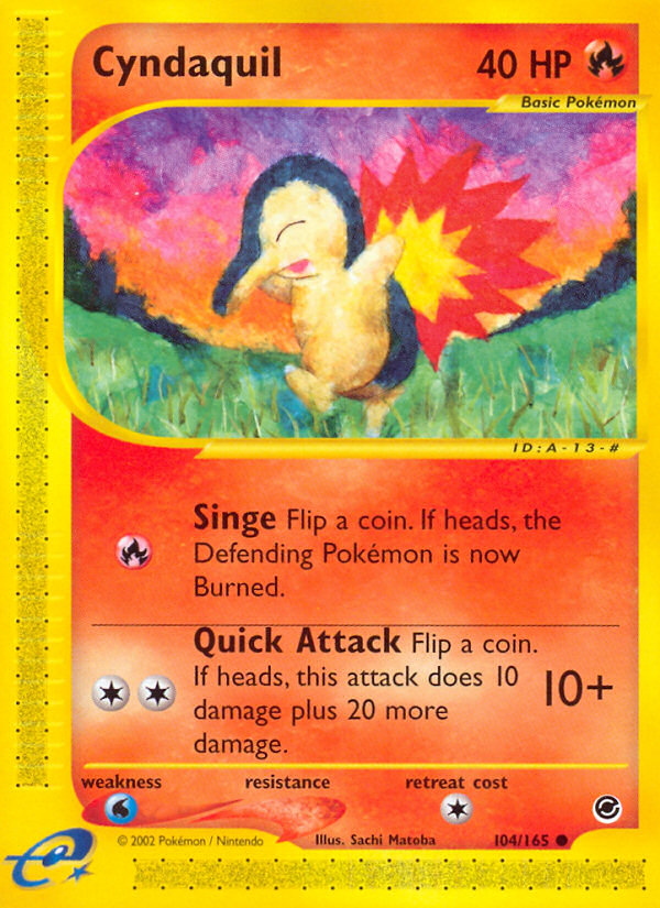 Cyndaquil - Expedition Base Set SET-104