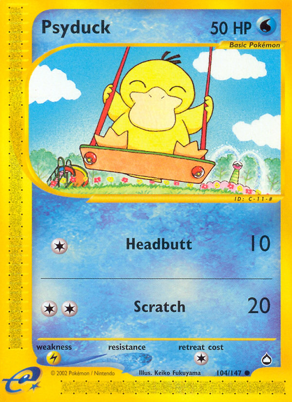 Psyduck - Aquapolis SET-104