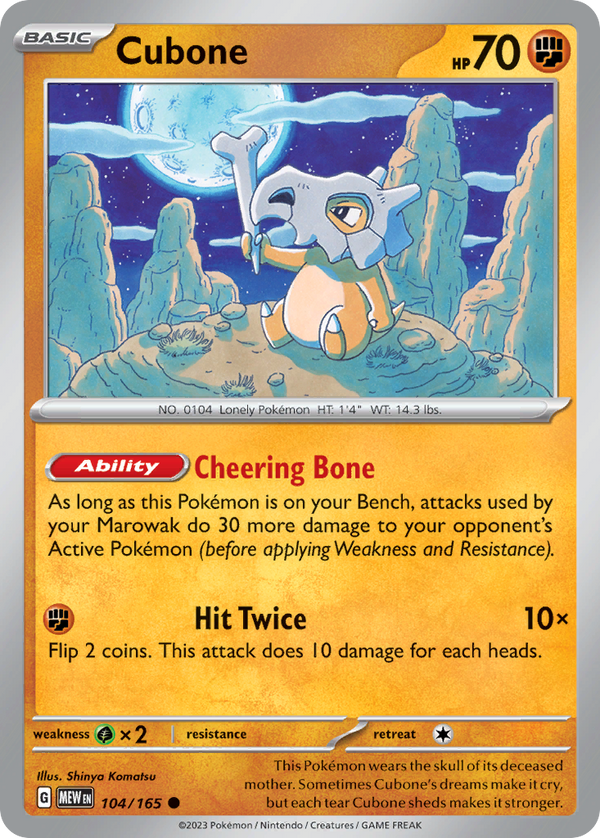 Cubone - 151 SET-104