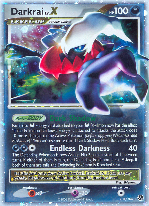 Darkrai LV.X - Great Encounters SET-104