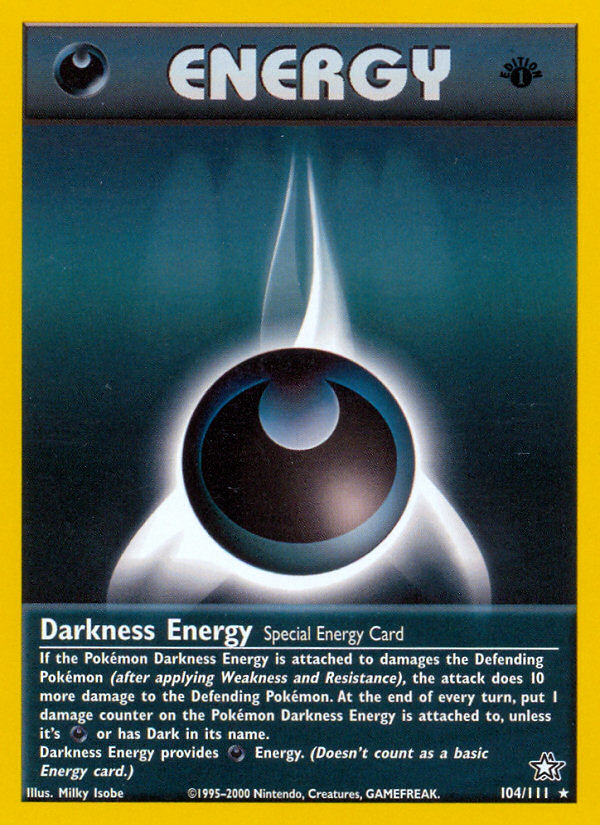 Darkness Energy - Neo Genesis SET-104
