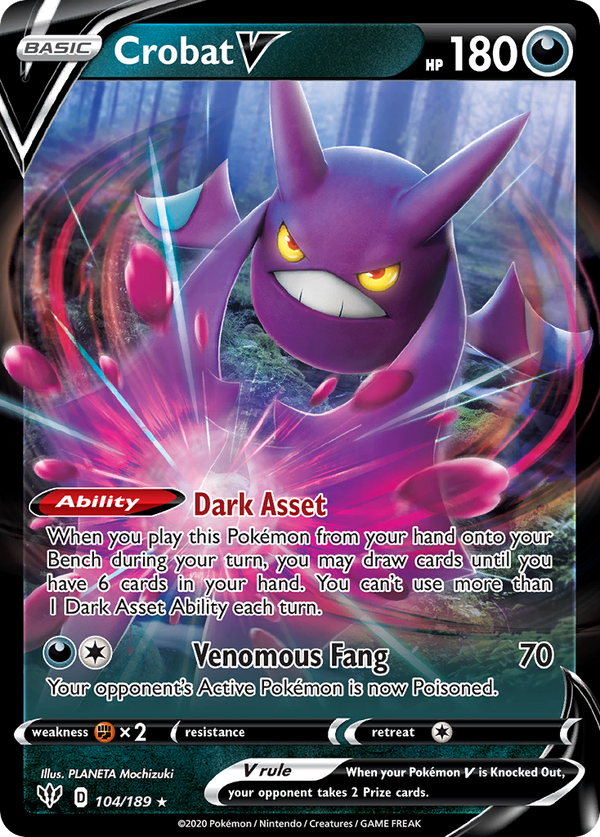Crobat V - Darkness Ablaze SET-104