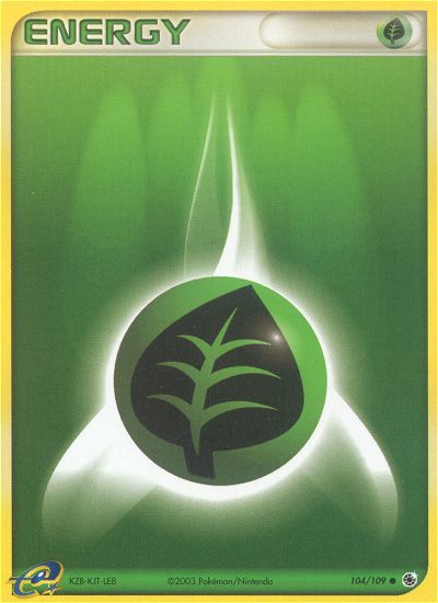 Grass Energy - Ruby & Sapphire SET-104