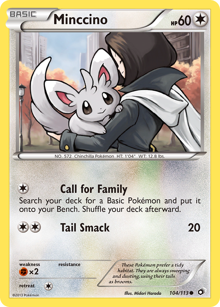 Minccino - Legendary Treasures SET-104