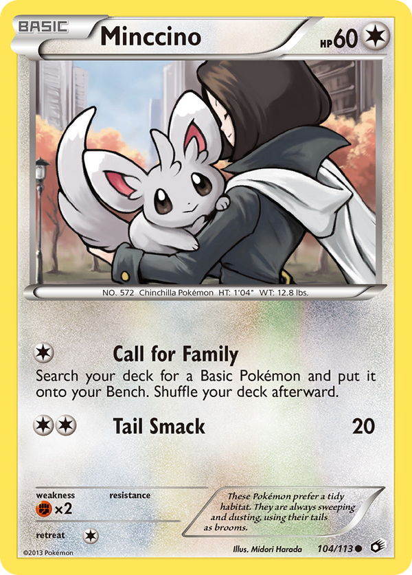 Minccino - Legendary Treasures SET-104