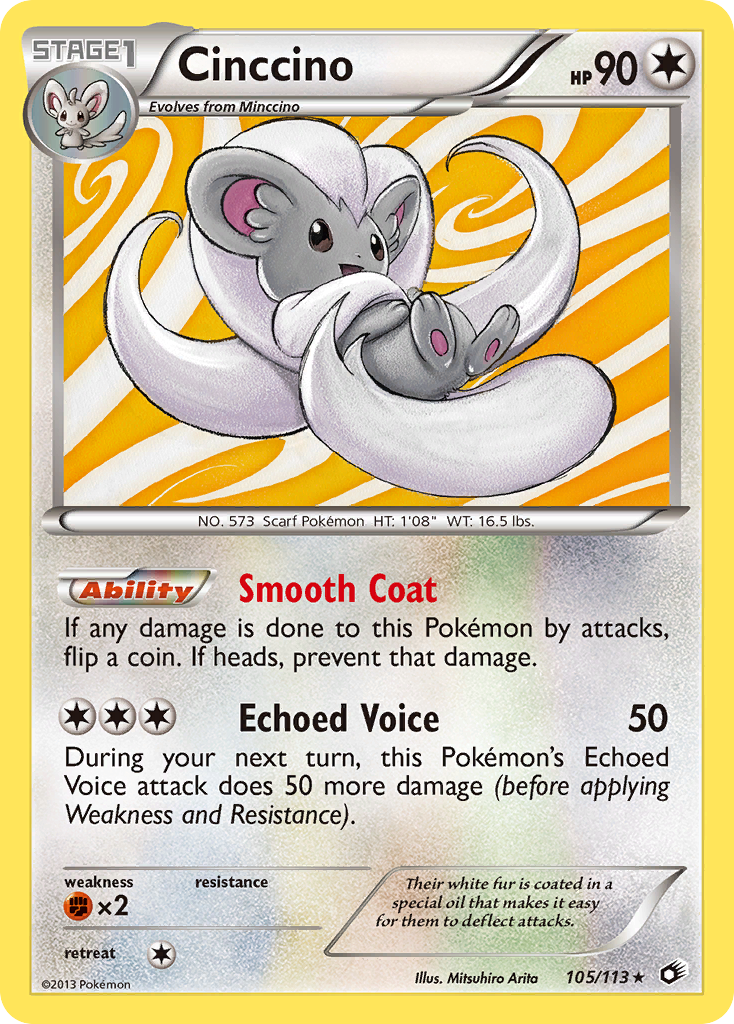 Cinccino - Legendary Treasures SET-105