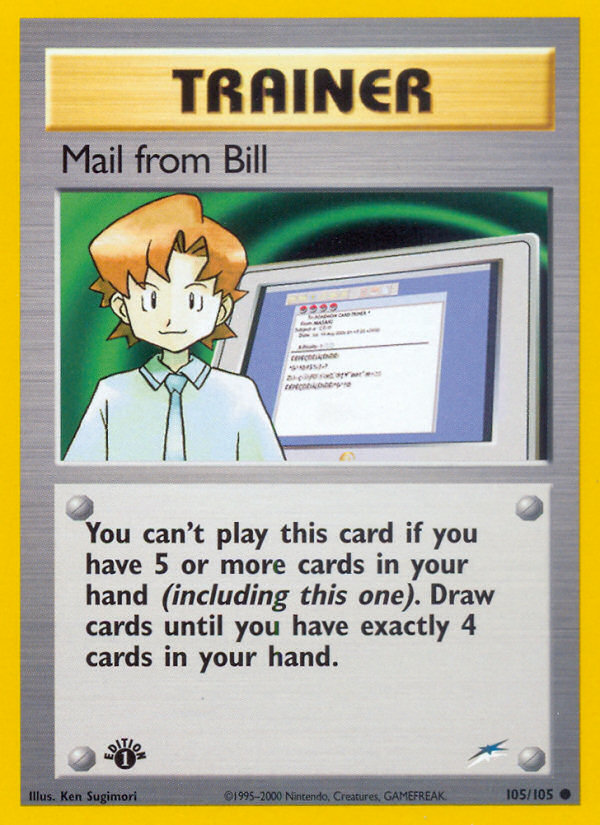 Mail from Bill - Neo Destiny SET-105