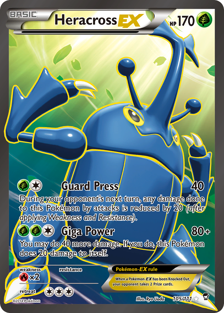 Heracross-EX - Furious Fists SET-105