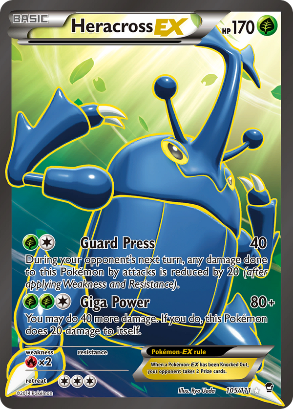 Heracross-EX - Furious Fists SET-105