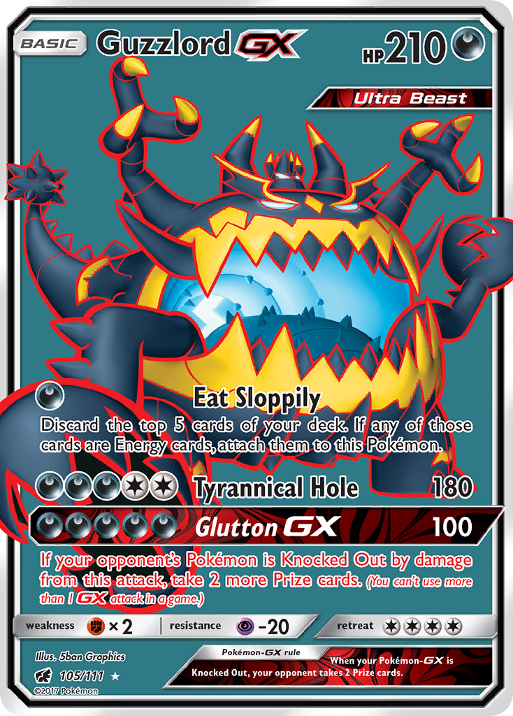 Guzzlord-GX - Crimson Invasion SET-105