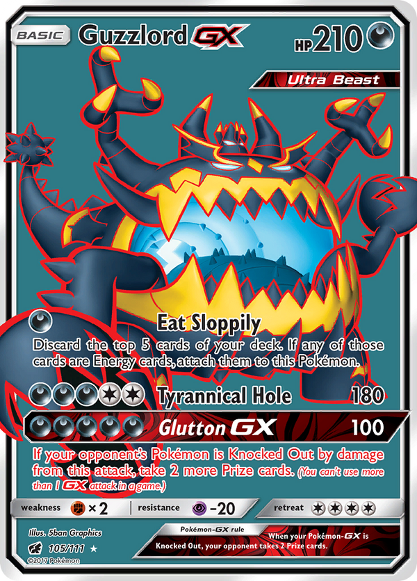 Guzzlord-GX - Crimson Invasion SET-105