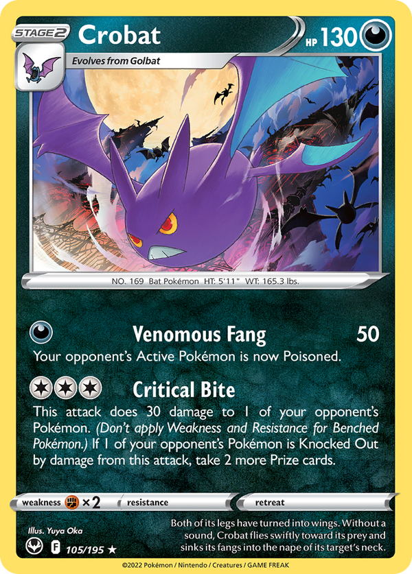 Crobat - Silver Tempest SET-105